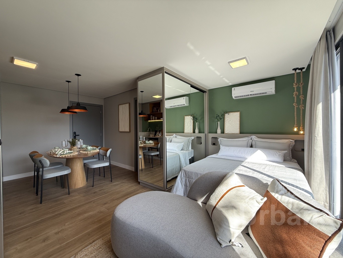 Boulevard 500 Apartamento mobiliado Studio Nova Brasilia Jaraguá do Sul