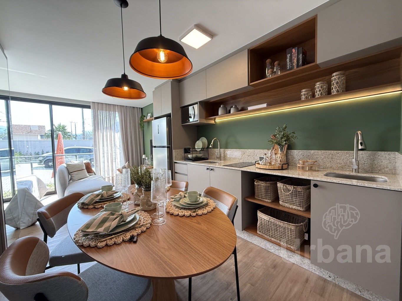 Boulevard 500 Apartamento mobiliado Studio Nova Brasilia Jaraguá do Sul