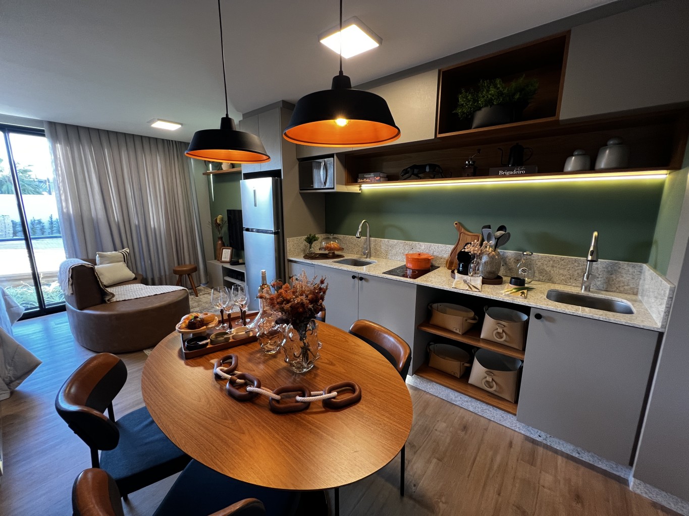 Boulevard 500 Apartamento mobiliado Studio Nova Brasilia Jaraguá do Sul