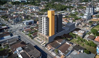 Apartamento Jaragua do Sul com 2 dormitorios Centro Boulevard 500