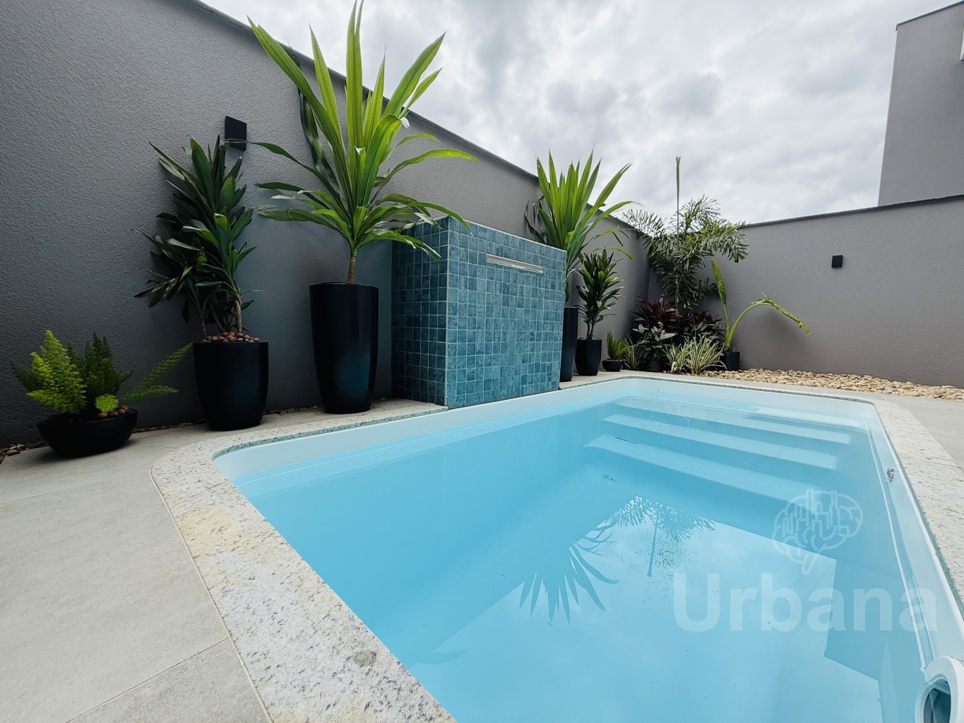 Casa com piscina em Jaraguá do Sul com 3 quartos