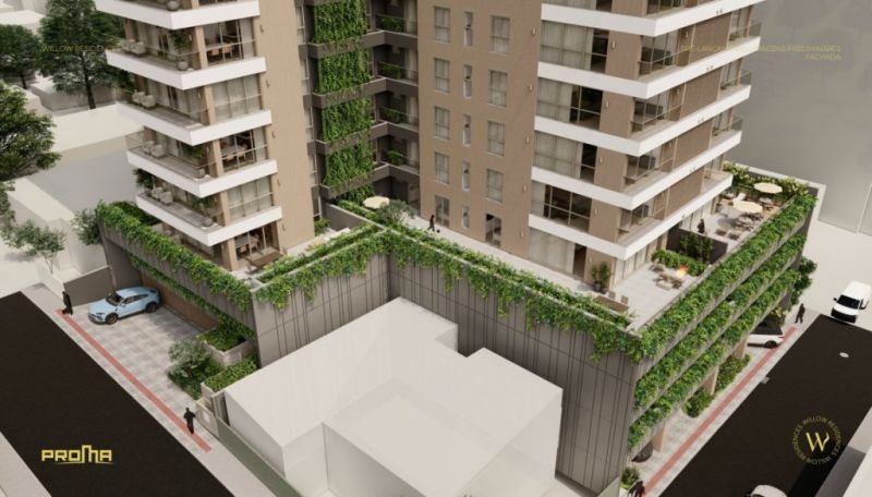 Willow - Garden - Apartamento com 3 quartos 