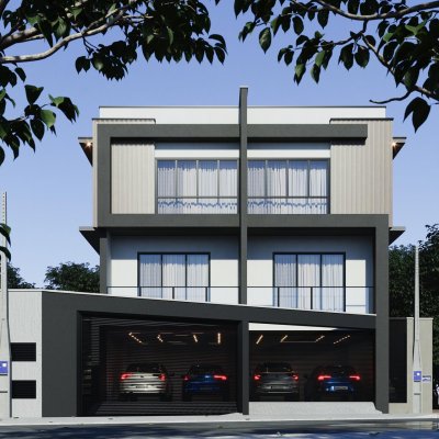 Casa Geminada no Residencial Georgia – Tifa Martins, Jaraguá do Sul