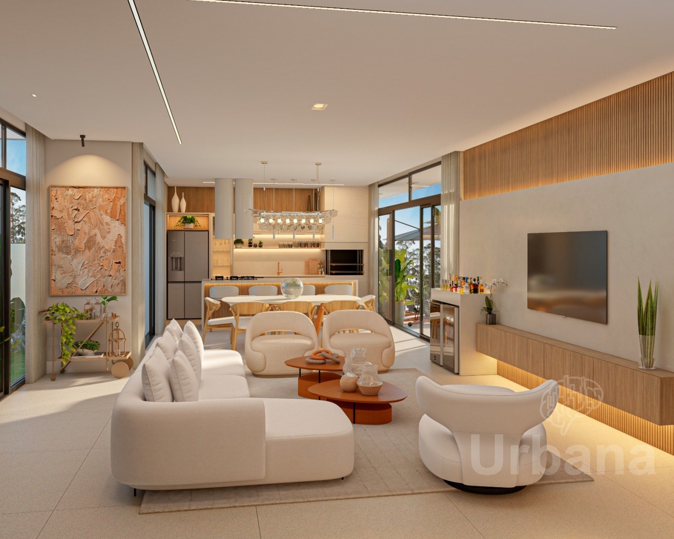 Casa com 4 suítes no Loteamento Champs Elysées – Jaraguá do Sul | Urbana Imóveis