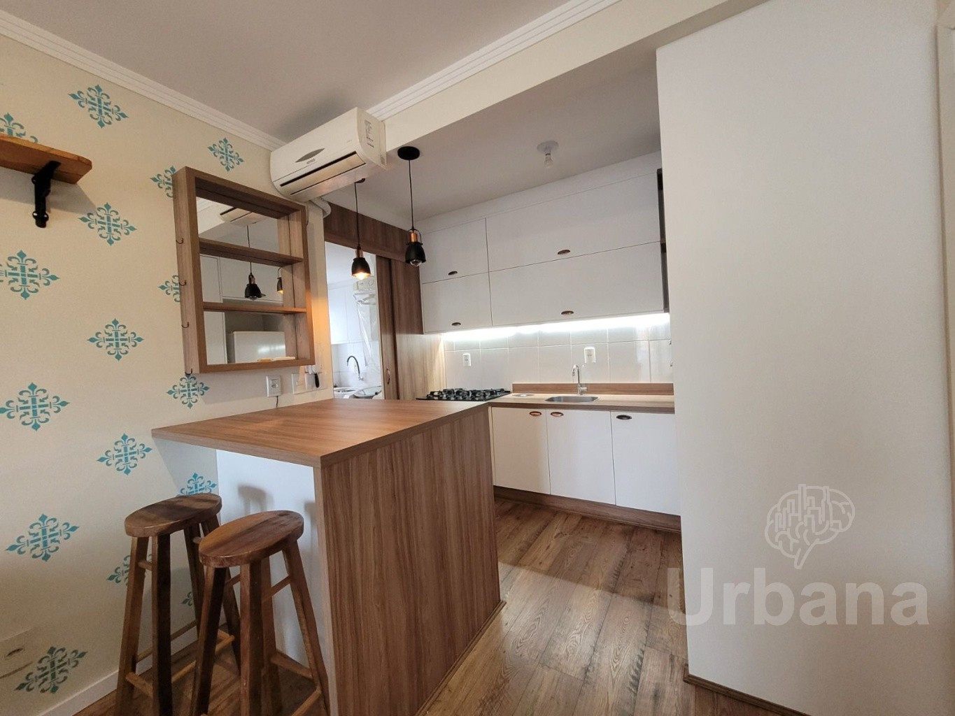 Apartamento mobiliado no Residencial Crystal Garden – Três Rios do Sul | Imobiliária Urbana