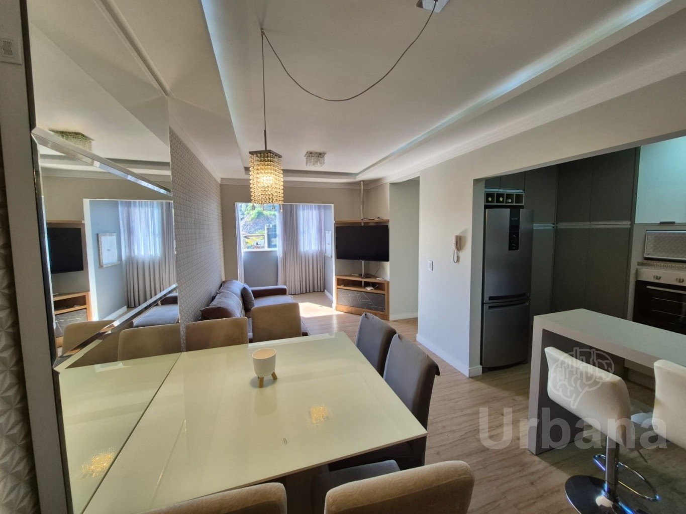 Apartamento mobiliado com 2 quartos no Jaraguá Esquerdo - Jaraguá do Sul