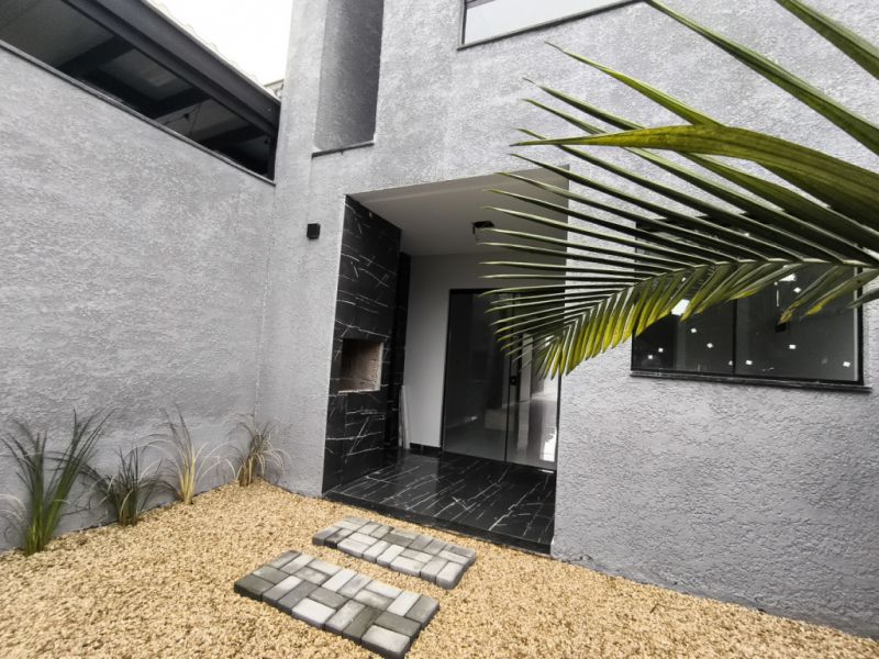 Casa nova a venda com 3 quartos em loteamento residencial em Jaraguá do Sul