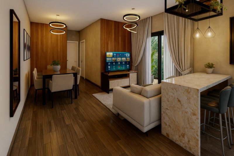 Apartamento com 2 quartos no Amizade Residencial Patmos com elevador