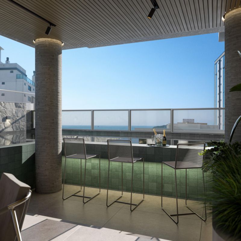 Ivo Trevisani Tower – Vista Mar e Sofisticação no Litoral Catarinense | 3 suítes