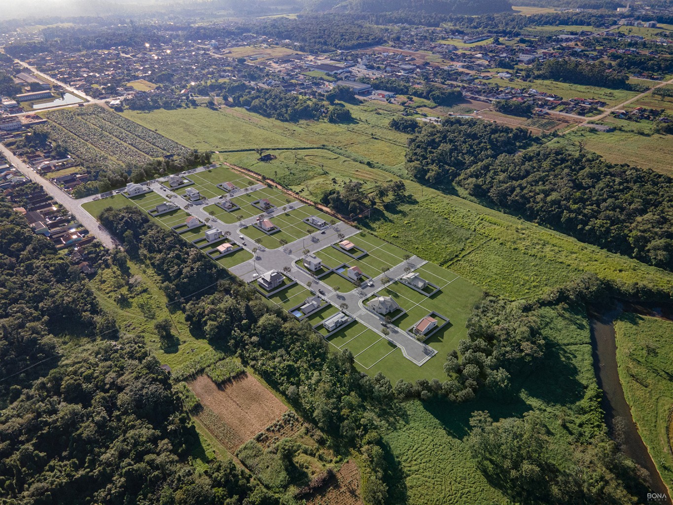 Loteamento Residencial Imigrantes no Centro de Schroeder | Urbana Imóveis