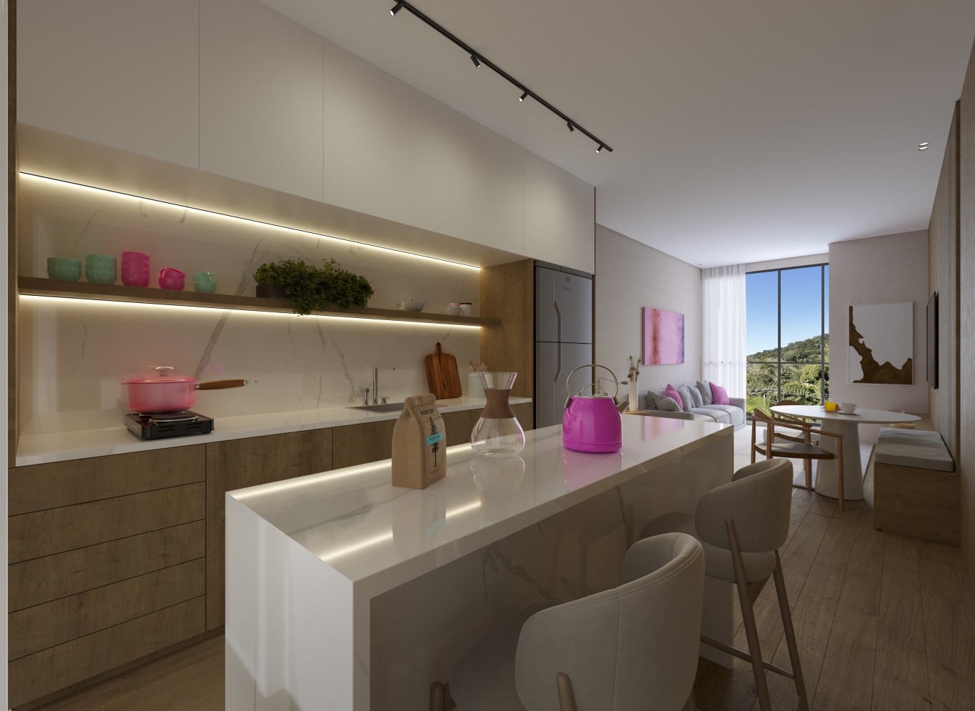 Apartamentos 2 Dormitórios no Residencial Linden em Pomerode/SC