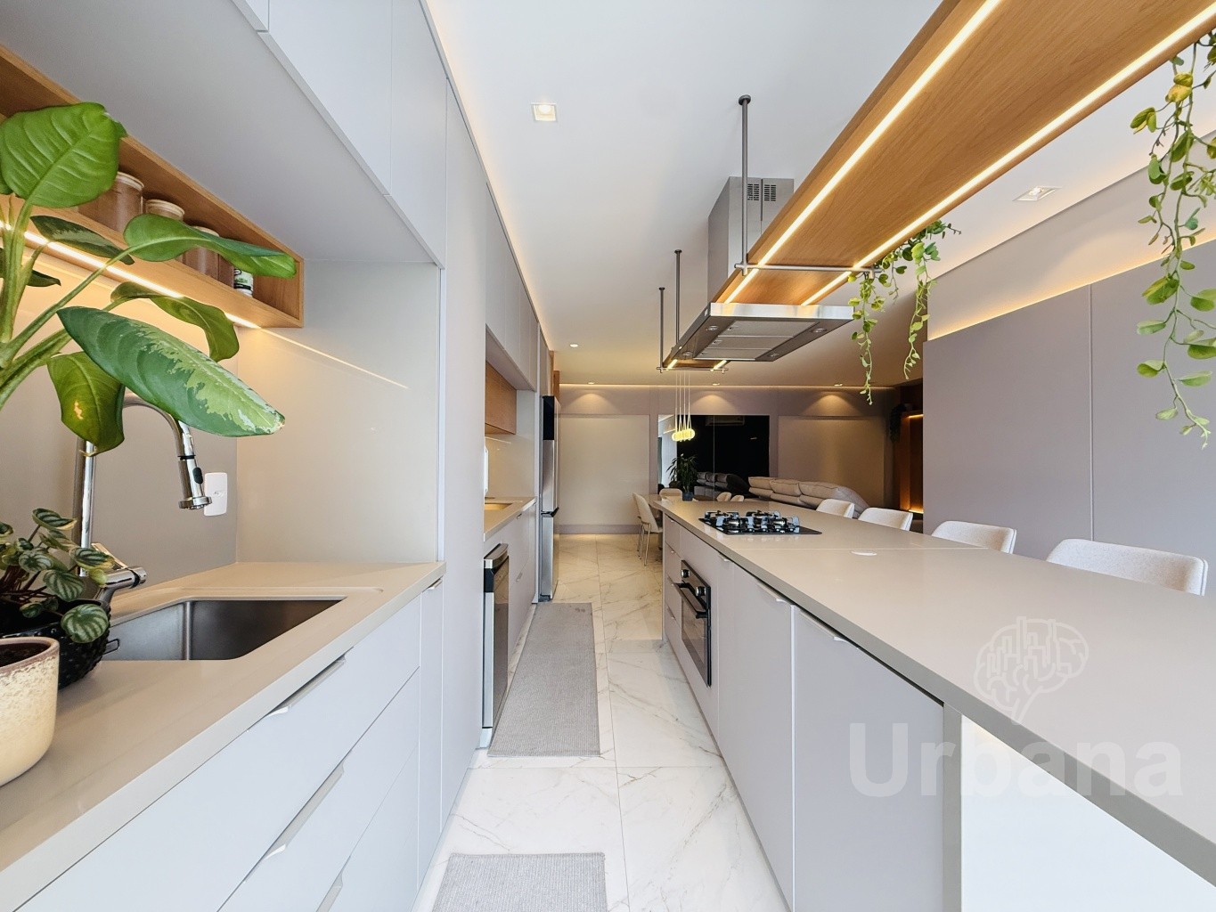 Apartamento mobiliado no Buonavita Residenziale – Barra do Rio Cerro | Urbana Imóveis