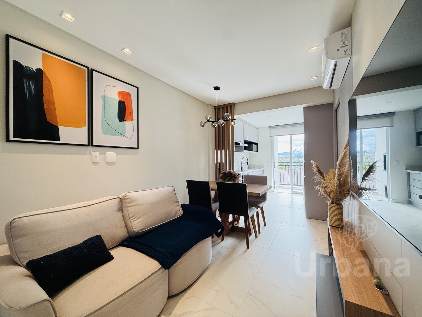 Apartamento mobiliado no Residencial Dracena em Jaraguá do Sul | Urbana Imóveis