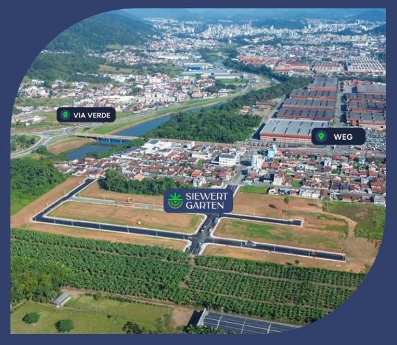 Loteamento residencial no bairro Centenário em Jaraguá do Sul