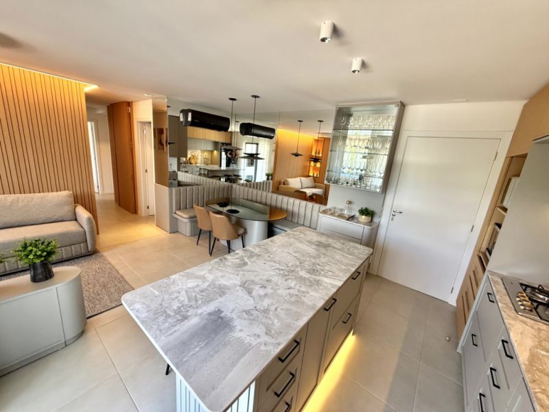 Apartamento mobiliado com 3 dormitórios em Jaraguá do Sul no Vidália 
