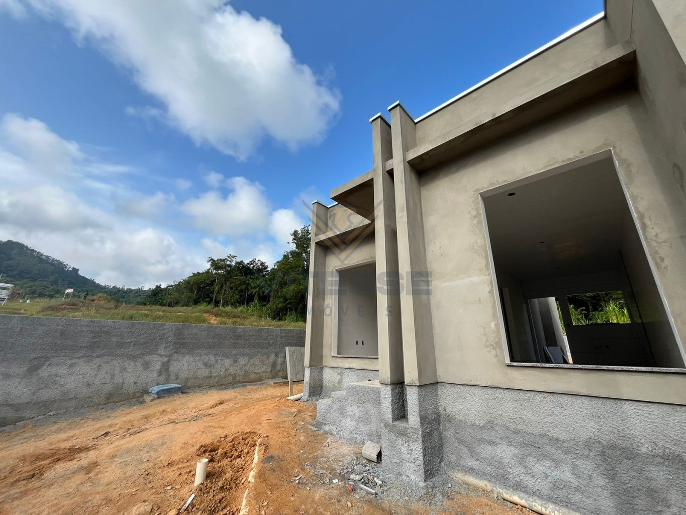 Casa em construção à venda no loteamento Villa Hipica - Indaial/SC — foto 2