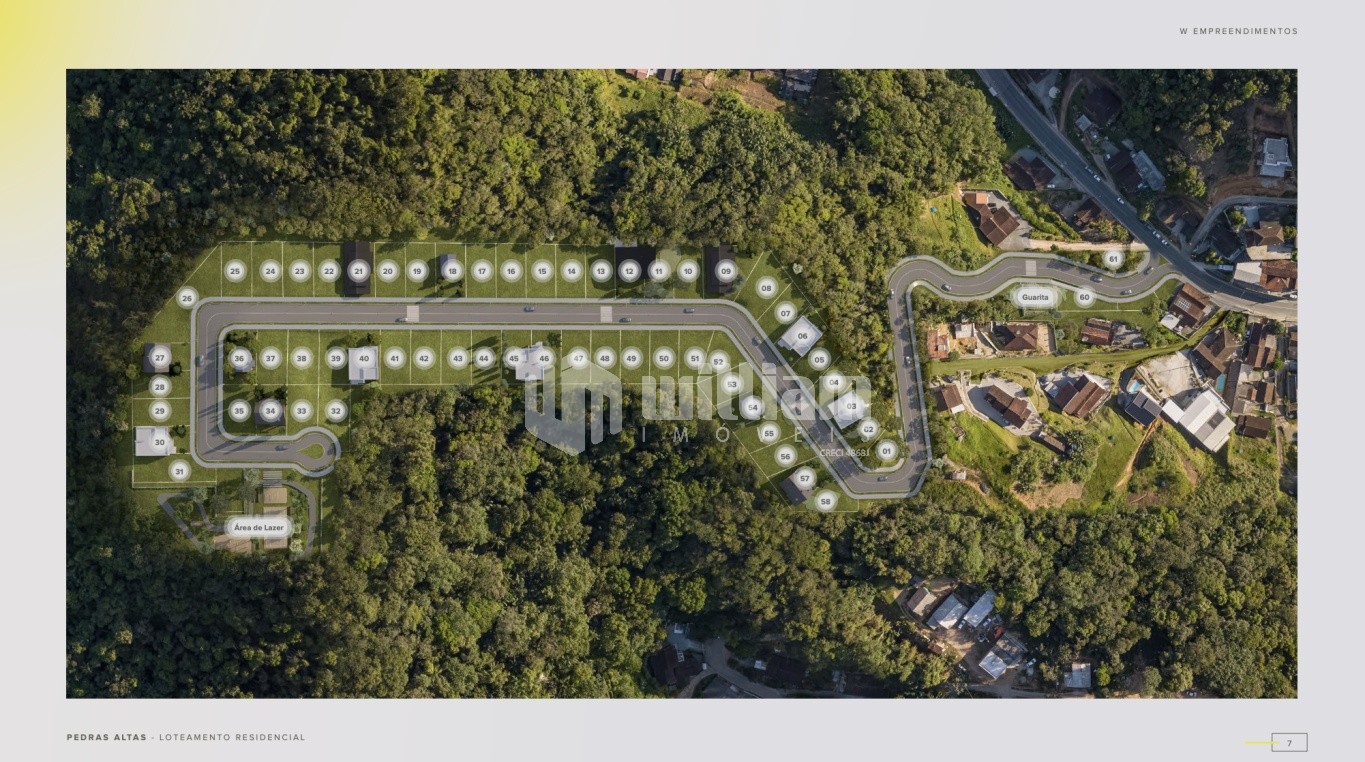 Lote/Terreno de 335m² no bairro Azambuja, em Brusque | Eu Corretor