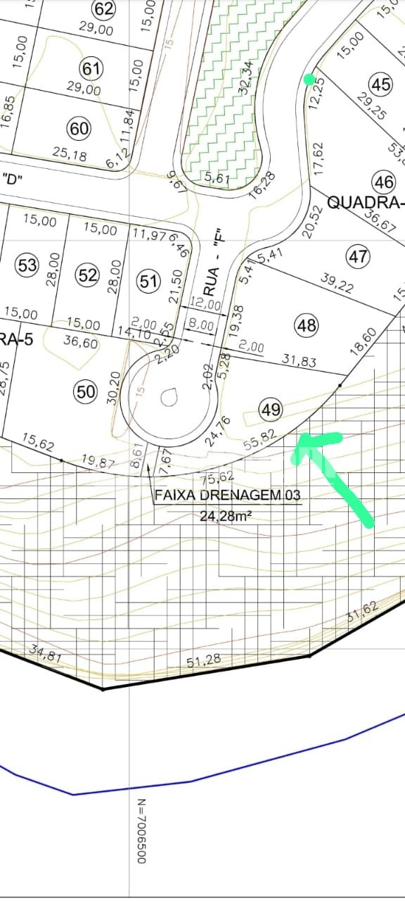 Lote/Terreno de 654m² no bairro Limoeiro, em Brusque | Eu Corretor