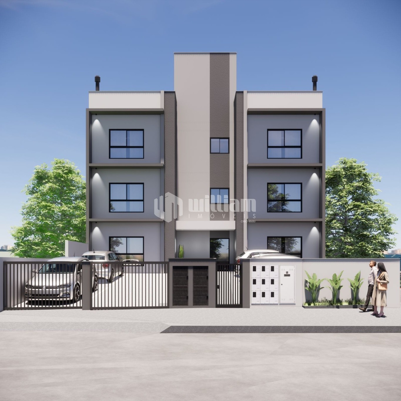 Apartamento de 2 quartos, 58m² no bairro Dom Joaquim, em Brusque | Eu Corretor