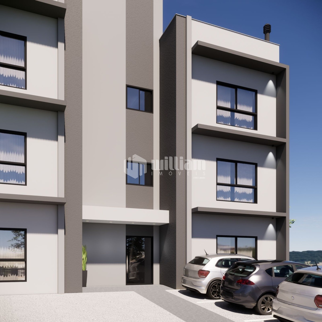 Apartamento de 2 quartos, 58m² no bairro Dom Joaquim, em Brusque | Eu Corretor