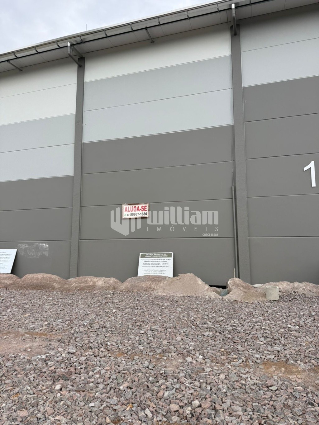 Galpão / Depósito / Armazém de 726m² no bairro Limoeiro, em Brusque | Eu Corretor