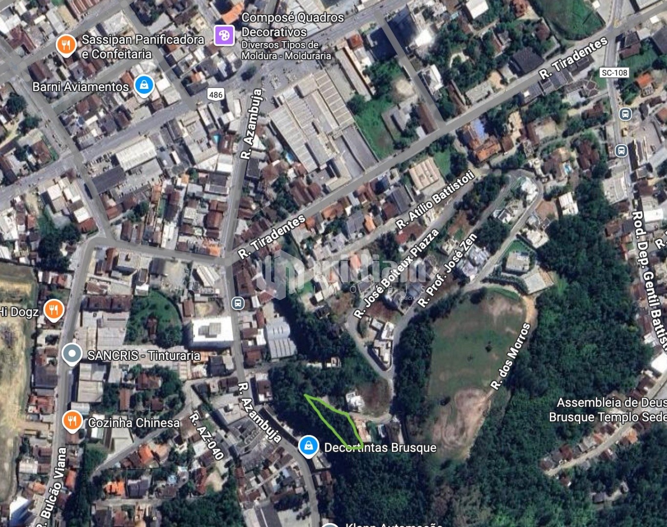 Lote/Terreno de 936m² no bairro Primeiro de Maio, em Brusque | Eu Corretor