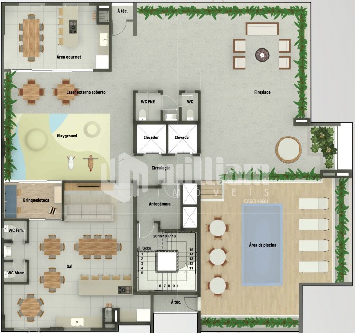 Apartamento de 2 quartos, 74m² no bairro Souza Cruz, em Brusque | Eu Corretor