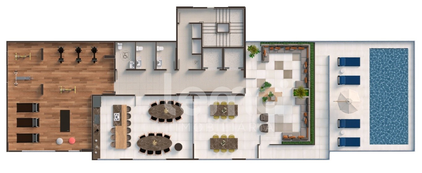 Loft com vaga de garagem no centro de Blumenau. — foto 4