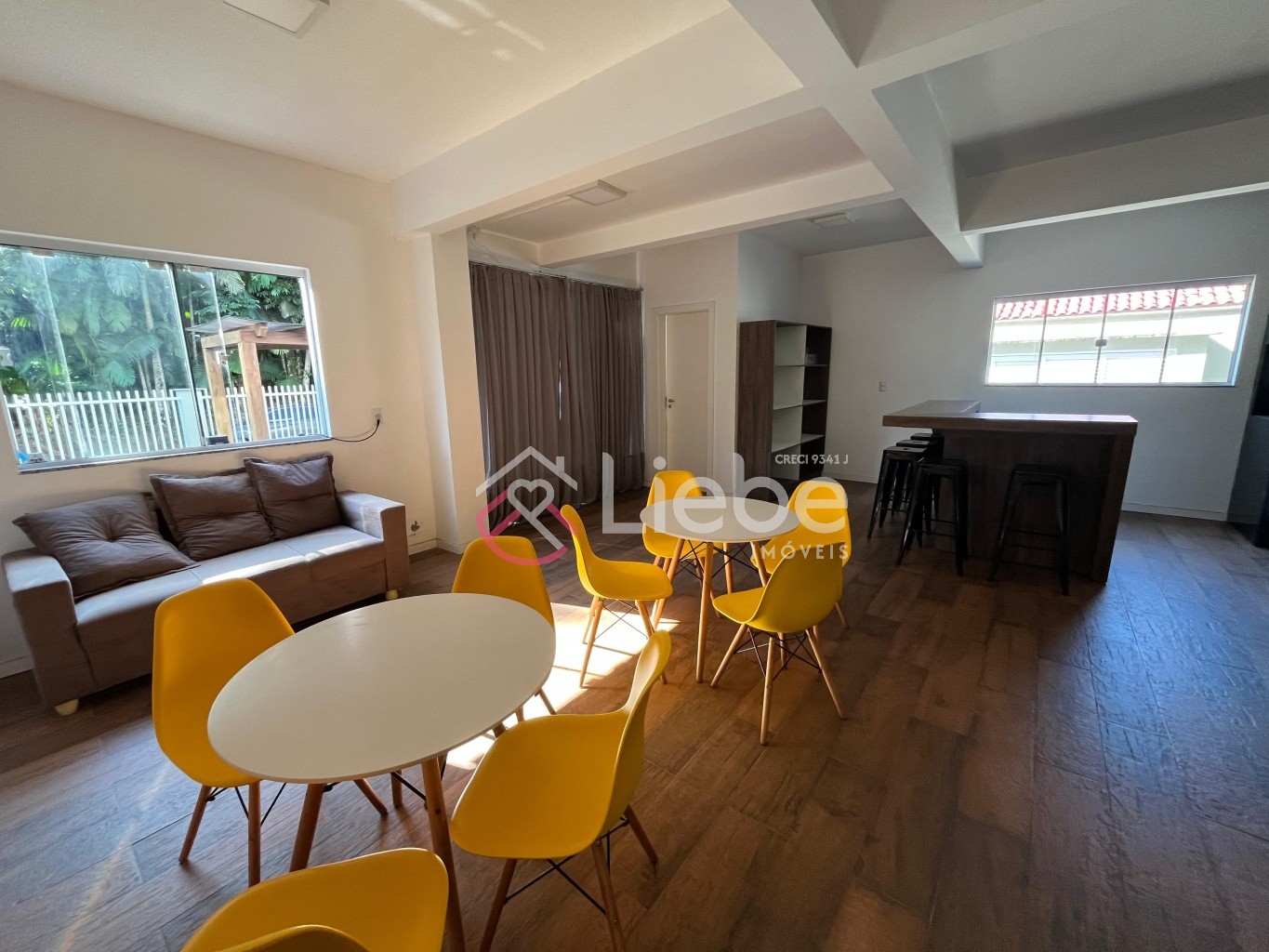 Lindo apartamento Semi Mobiliado no Condomínio Residencial Farol das Estrelas no primeiro pavimento com 61,49m de área privativa no bairro Ribeirão Areia na cidade de Pomerode. — foto 4