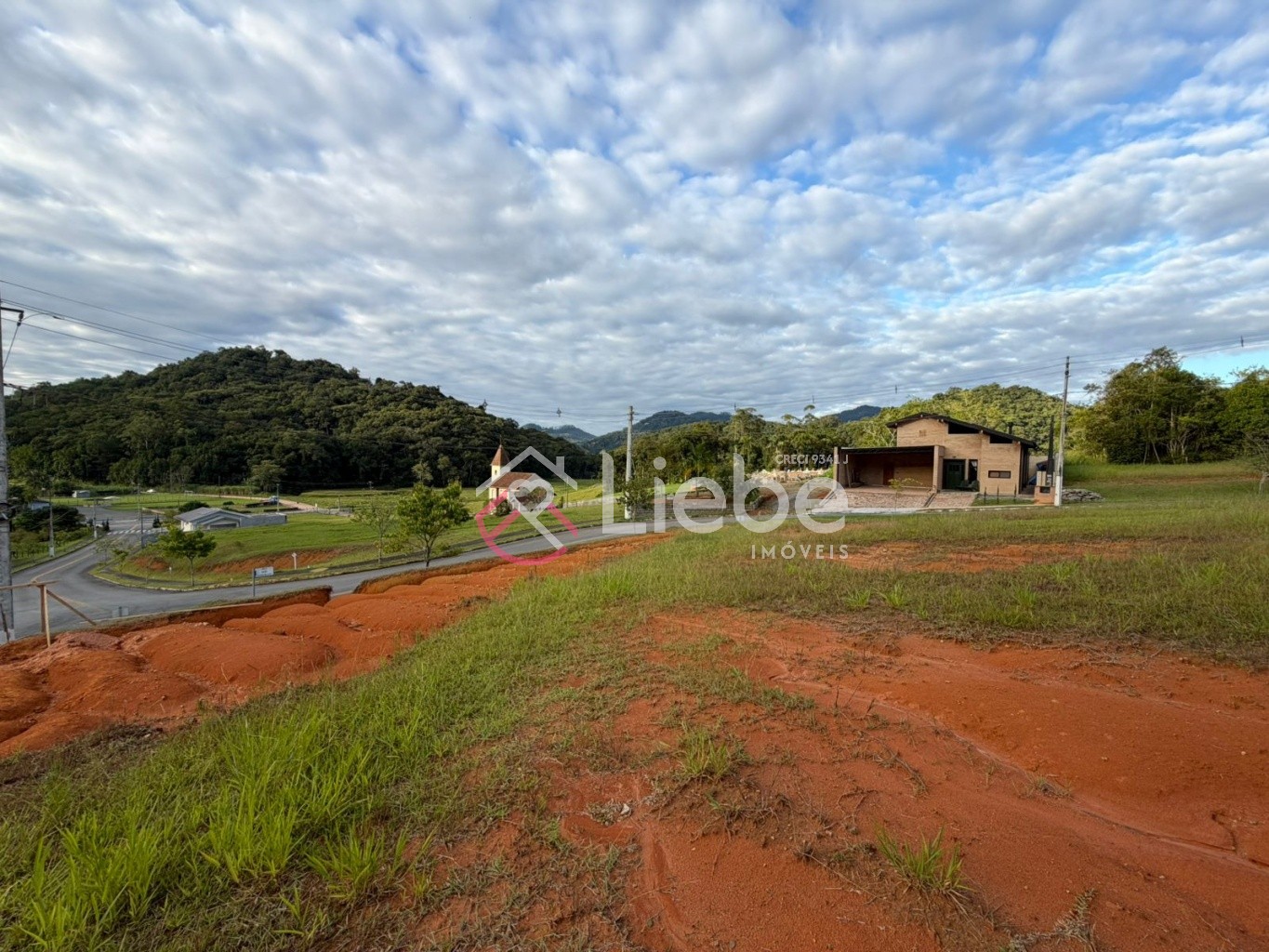 Terreno Lindo de Esquina no Residencial Green Park no Bairro Ribeirão Herdt em Pomerode com 526,27m, fazendo frente (esquina) em 44,57 metros. — foto 5
