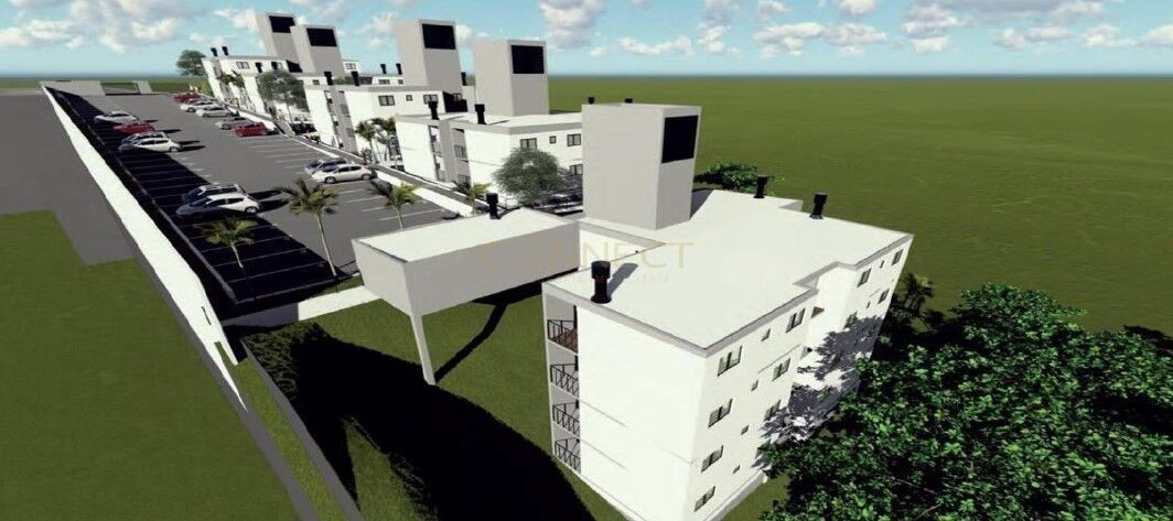 Residencial Madri Fortaleza Alta: apartamentos de 2 dormitórios, 55 m, sacada com churrasqueira e 1 vaga.  Condomínio com salão de festas, playground, bicicletário e fácil acesso à BR-470. — foto 3