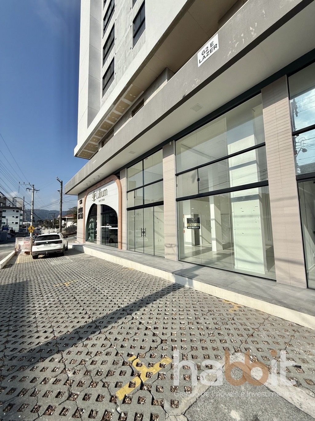 Loja/Sala Comercial Térrea no Bairro Água Verde em Blumenau com 62,40 m2 com estacionamento para clientes. — foto 4