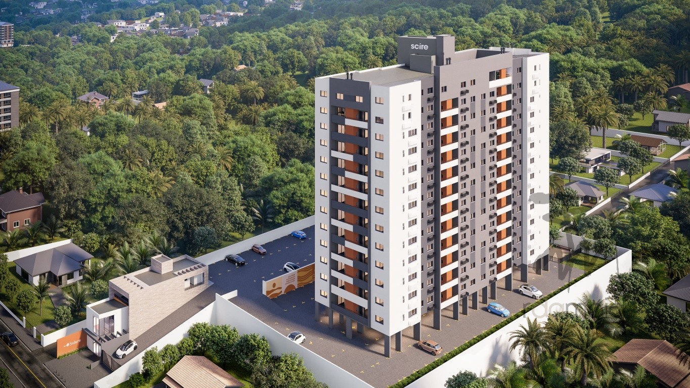 Scire Solare - 1 dormitório, condomínio completo na rua José Deeke na Escola Agrícola! - foto 1