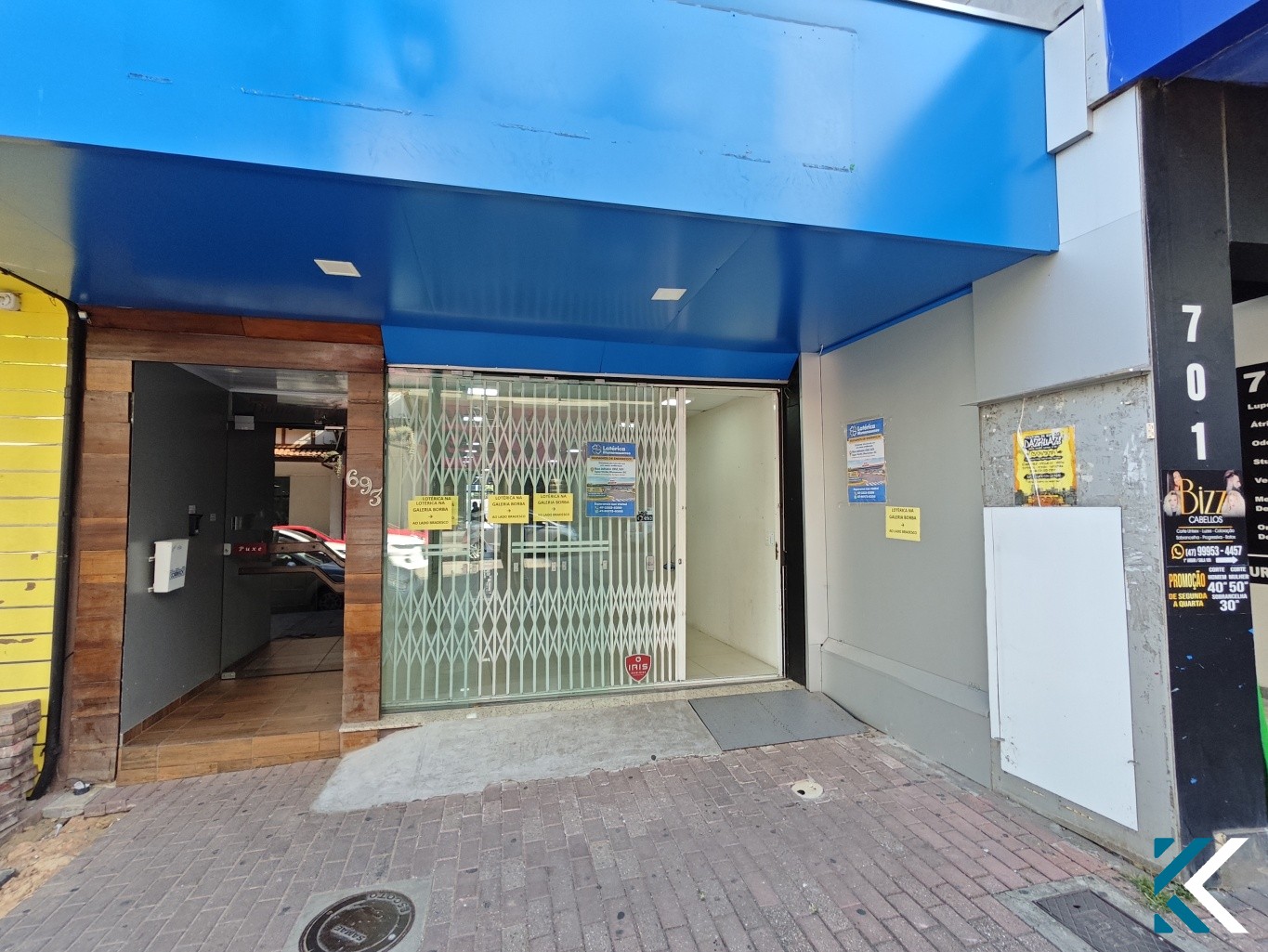 Excelente Sala Comercial na Rua XV de Novembro / Blumenau - 70m - Pronta para seu Negócio — foto 2