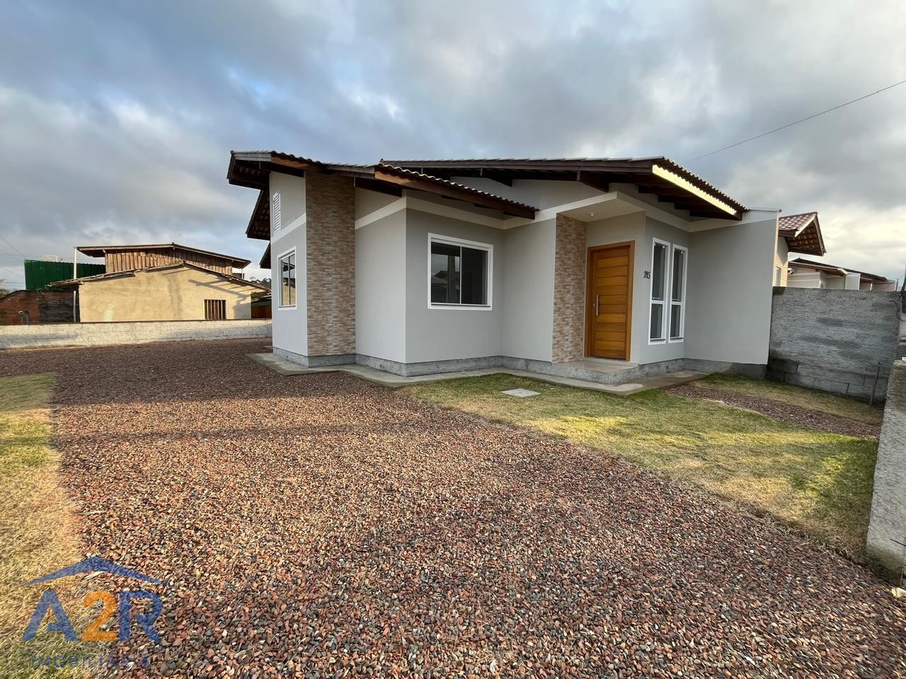 Casa Nova no Loteamento Alameda das Acácias - Bairro Mulde, Indaial/SC - foto 1