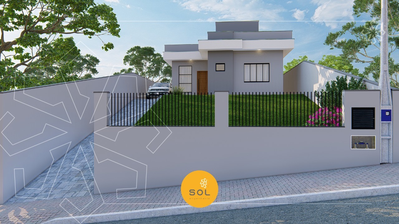 Casa Nova 1 Suíte + 2 Quartos | Bairro João Paulo II - Indaial - foto 1