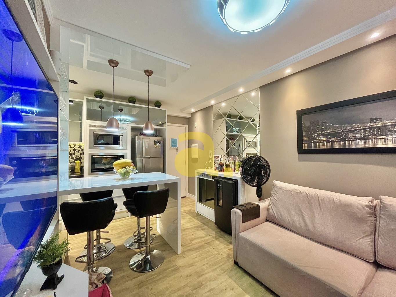 Apartamento, 2 quartos, 52 m² - Foto 3