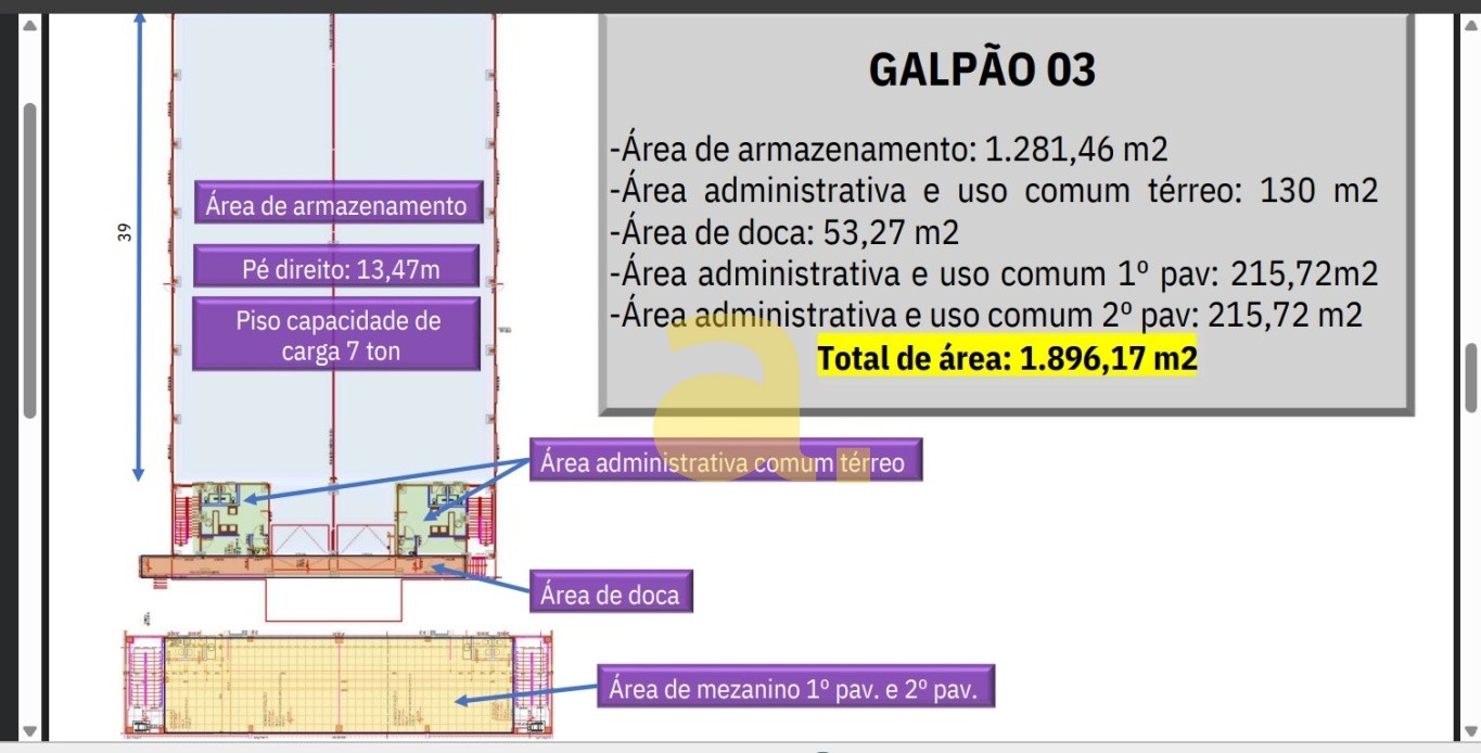 Depósito-Galpão, 1241 m² - Foto 10