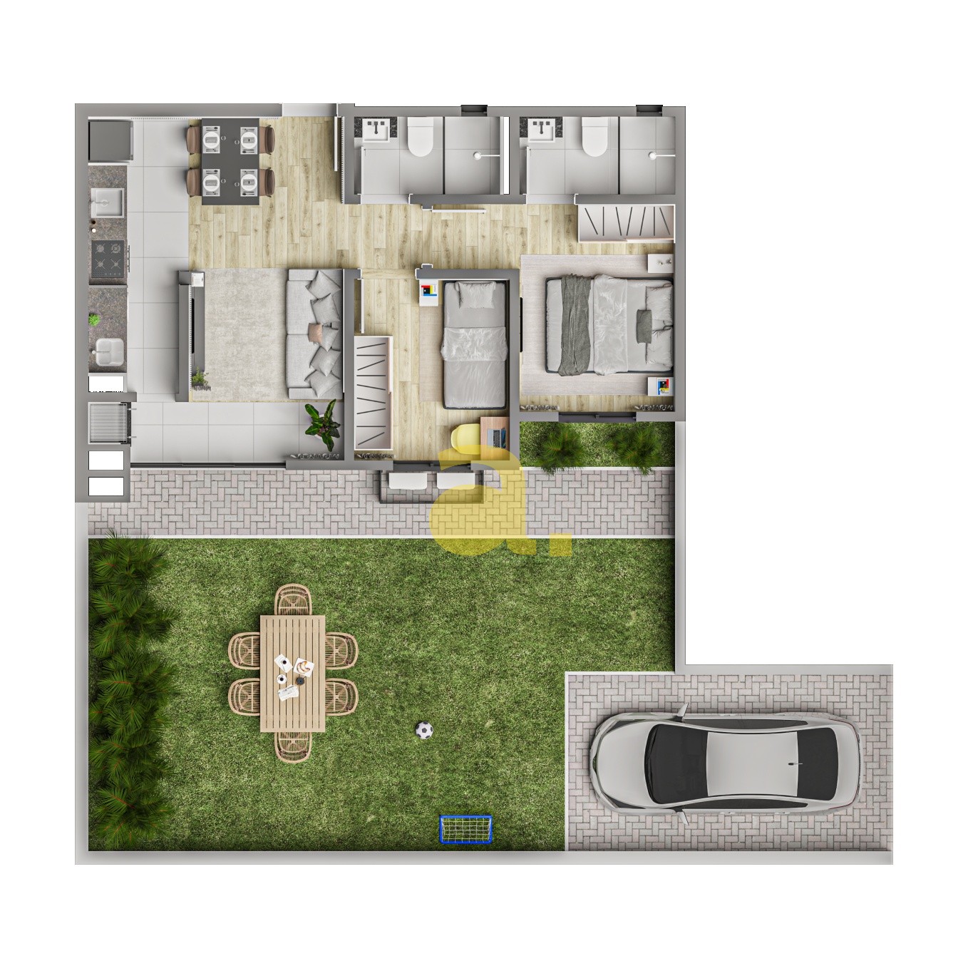 Apartamento à venda com 2 quartos, 47m² - Foto 20