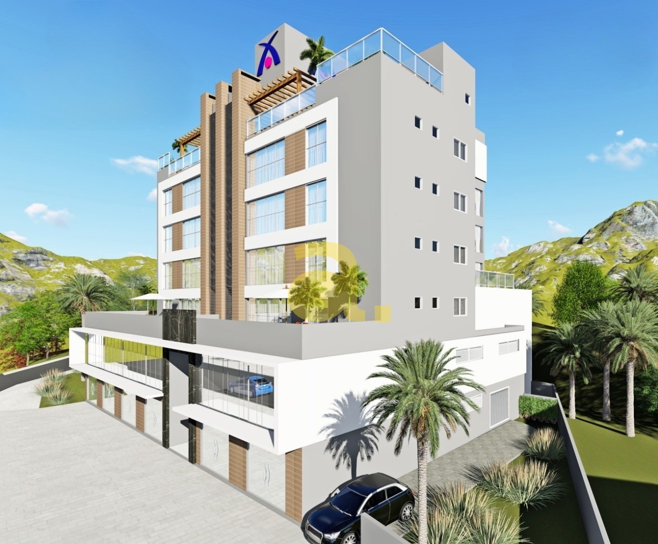 Apartamento à venda com 2 quartos, 98m² - Foto 2