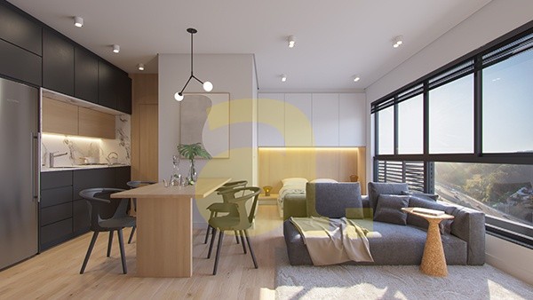 Apartamento, 1 quarto, 33 m² - Foto 1