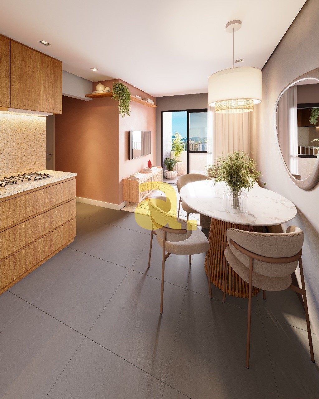 Apartamento, 2 quartos, 52 m² - Foto 4