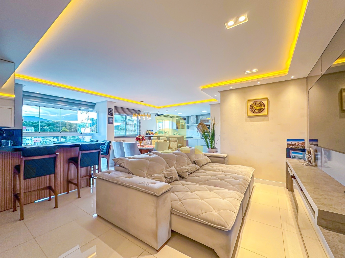 Apartamento com 3 Suítes á venda, 143m no Residencial Quebec bairro Água Verde!!! — foto 4
