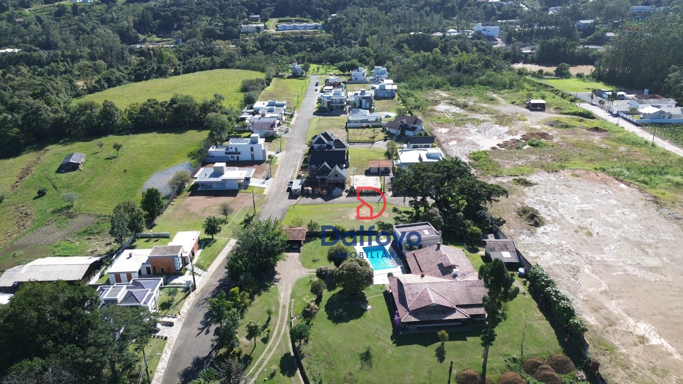 vista aérea do condomínio