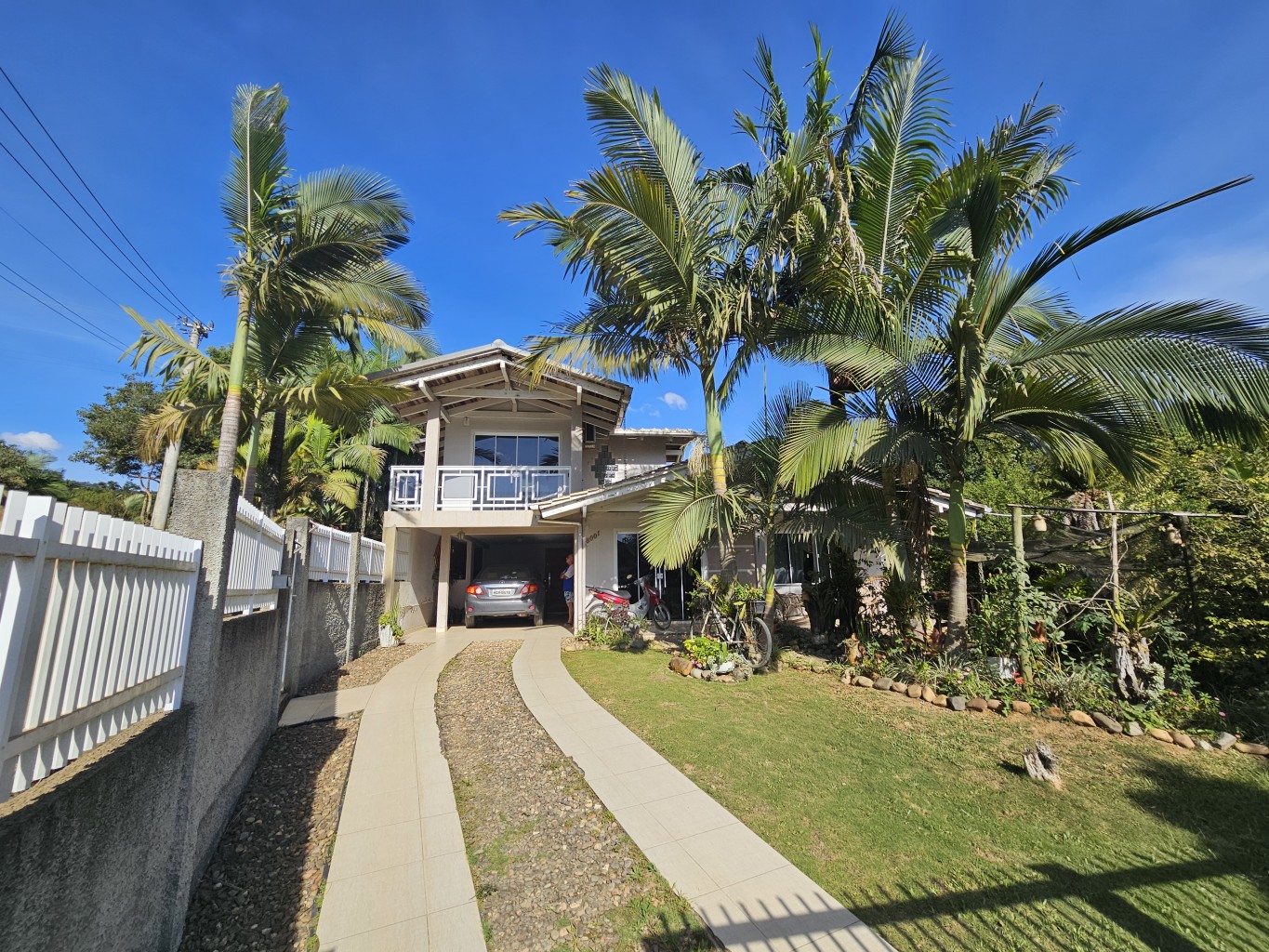casa principal na área 1