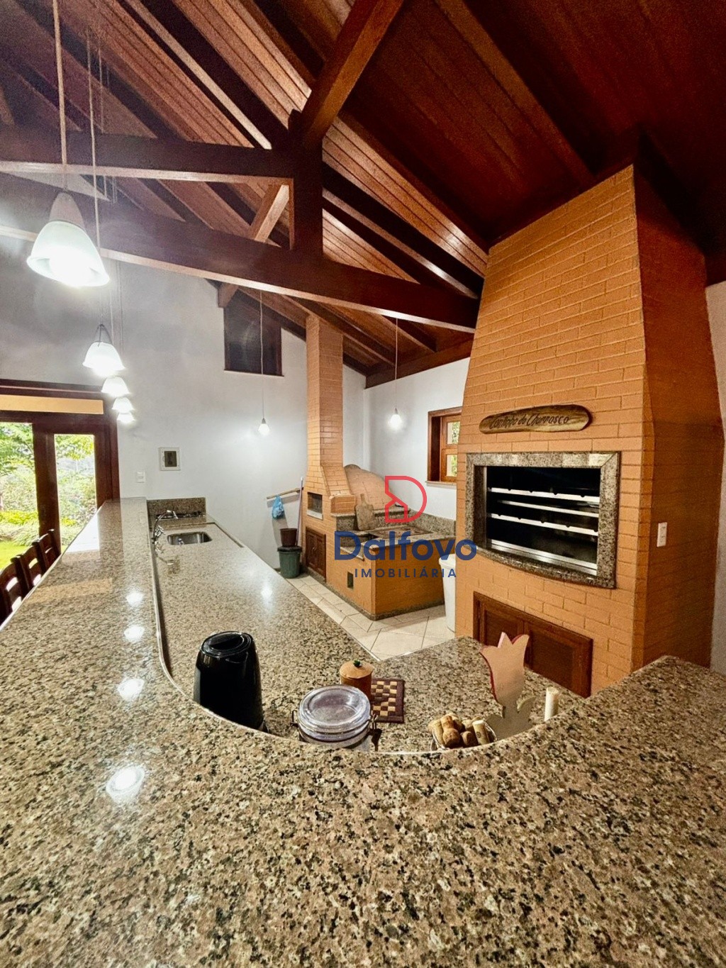 Cozinha área de festa