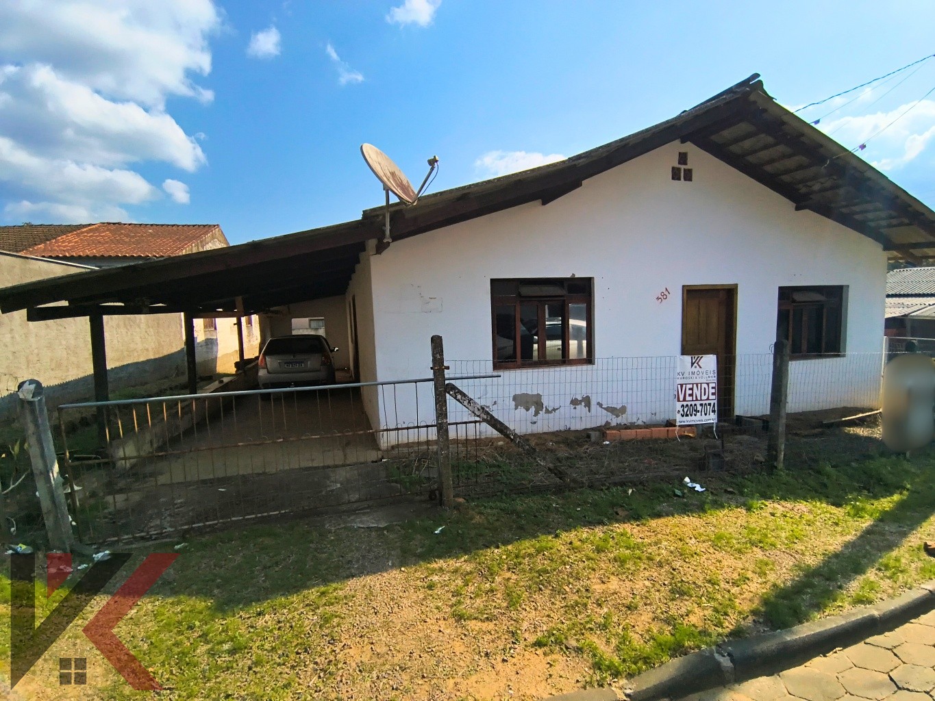 Casa com terreno amplo de esquina em Ascurra! — foto 3