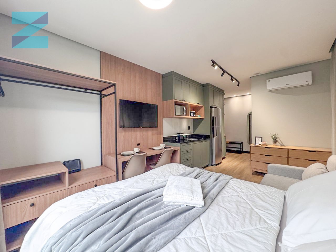LOFT mobiliado, equipado, e climatizado ! — foto 2