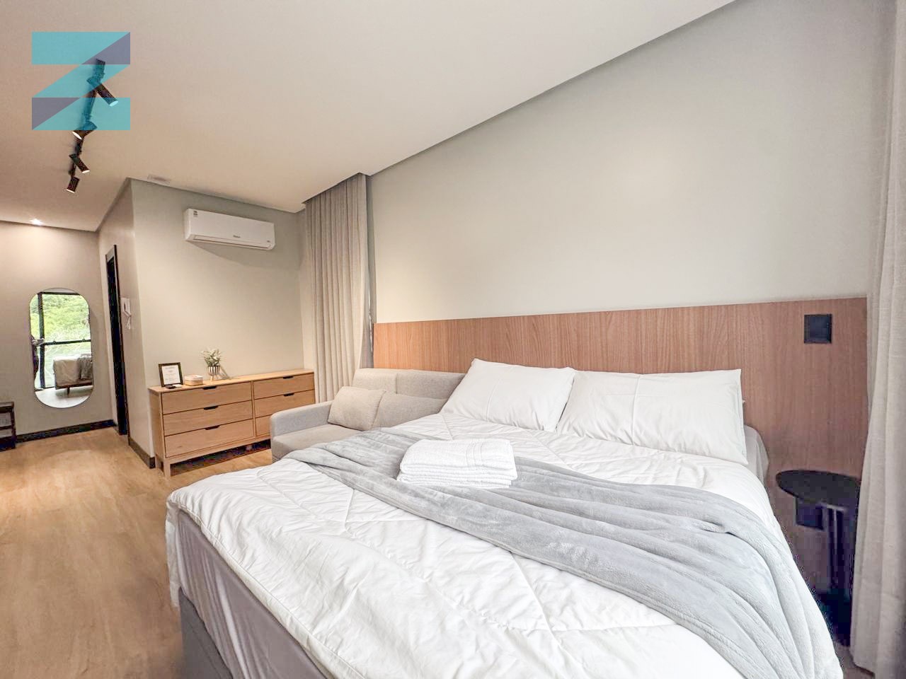LOFT mobiliado, equipado, e climatizado ! — foto 4
