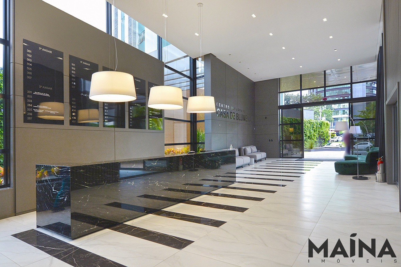 Sala Comercial de 60m² no bairro Garcia, em Blumenau | Eu Corretor